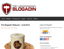 Tablet Screenshot of blogadin.com